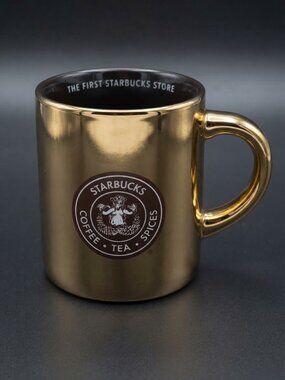 Starbucks Gold Mug